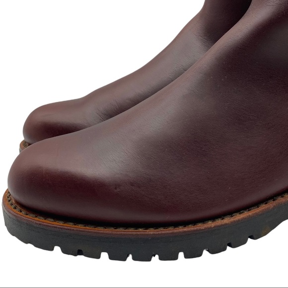 Penelope Chilvers Leather Long Tassel Knee High Boot in Conker Size 38 - Picture 4 of 15